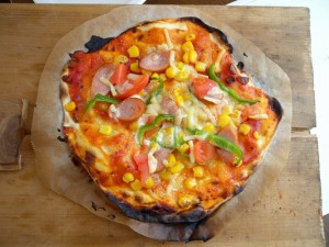 ストーブ館ピザ